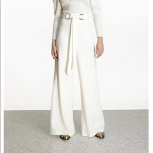ZIMMERMANN Ivory Belted Pants